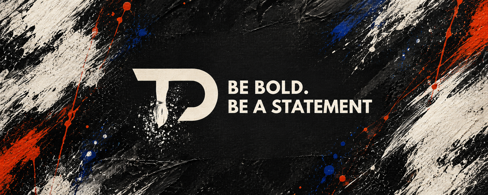 TD monogram — Be bold. Be a statement.